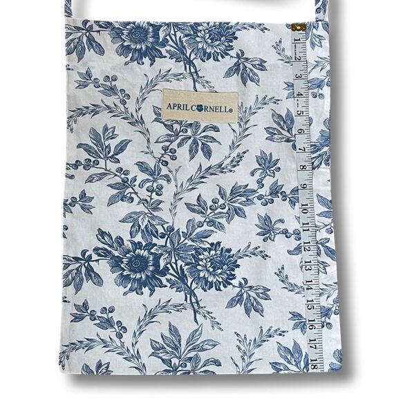 April Cornell Blue Floral Cottagecore Tote Bag • NWOT - Picture 6 of 6